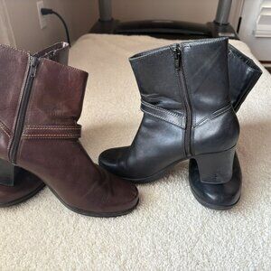 Clarks Leather Boots Size 7.5